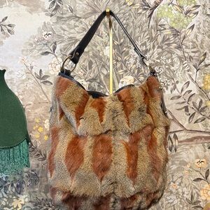 Fendi Fox Fur Hobo bag